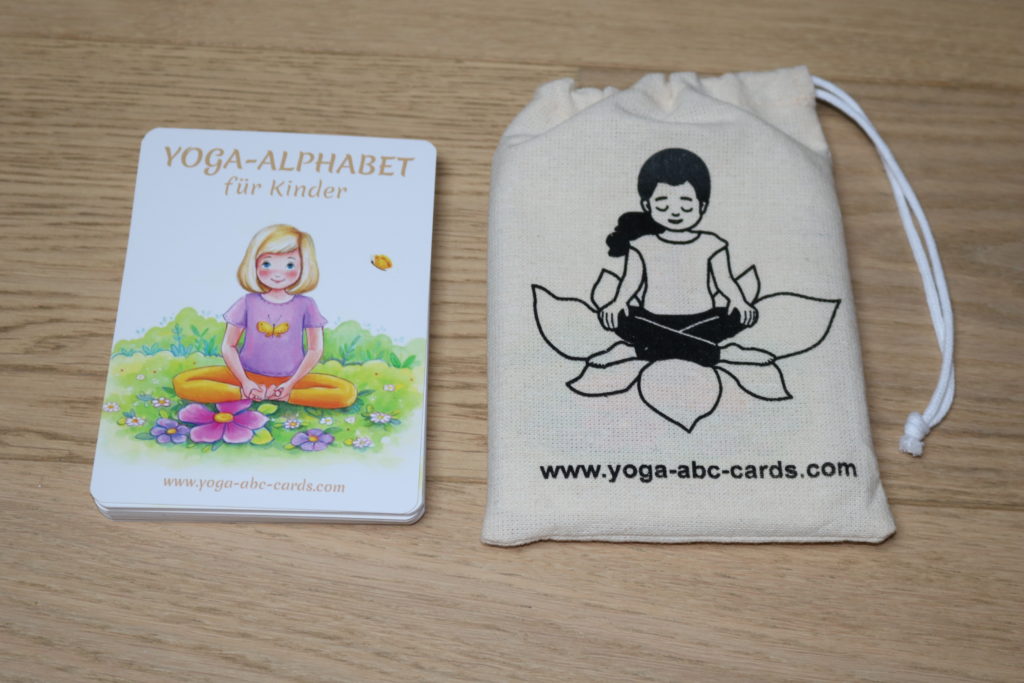 Kinderyoga Alphabet ABC Karten