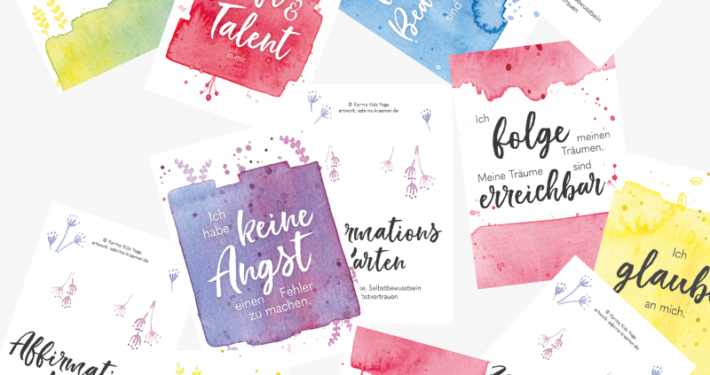 Affirmationskarten - Karma Kids Yoga